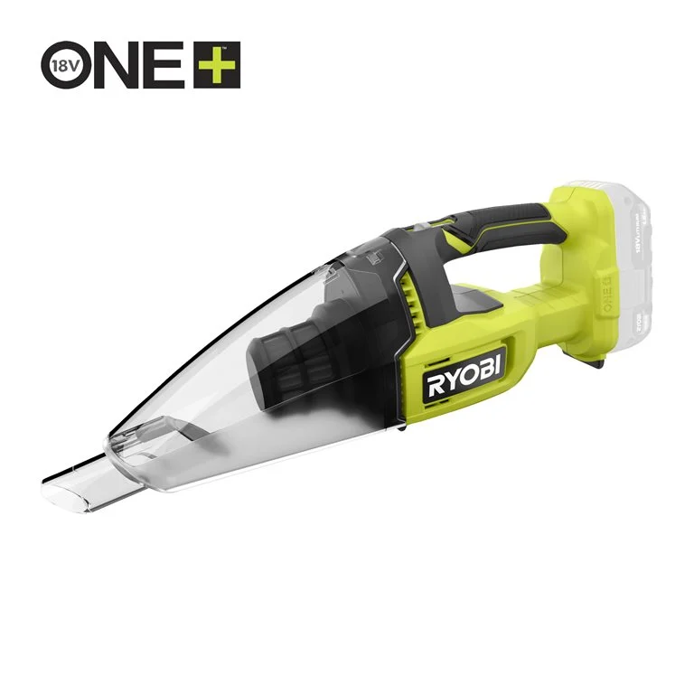 Ryobi 18 V ONE+ Akku-Handsauger, Luftstrom 1.100 l/min, ohne Akku und Ladegerät