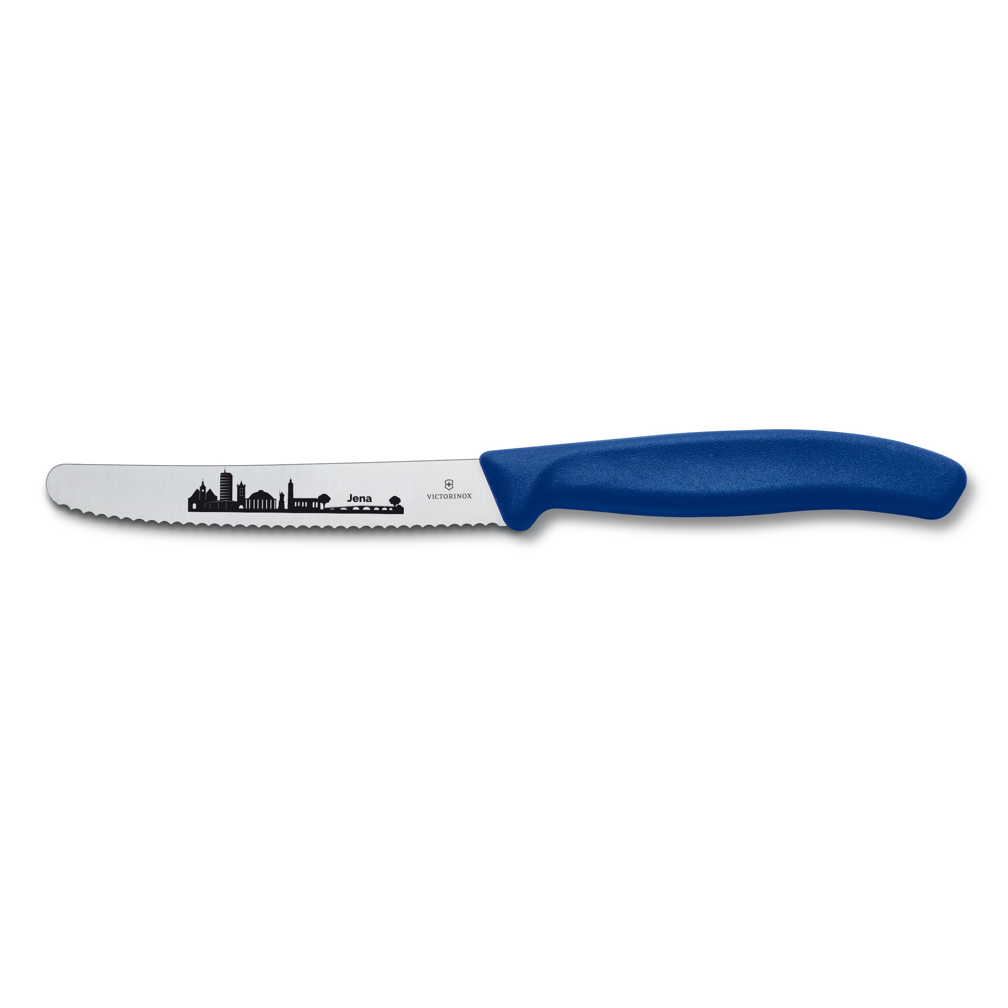 Victorinox Swiss Classic Tomatenmesser mit Jena Silhouette in Blau